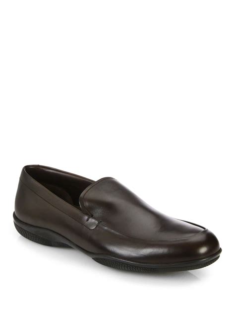 prada men slippers|prada men's slip on shoes.